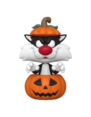 Looney Tunes POP! Television Vinyl Figure Halloween Sylvester w/Pumpkin 9 cm  Funko