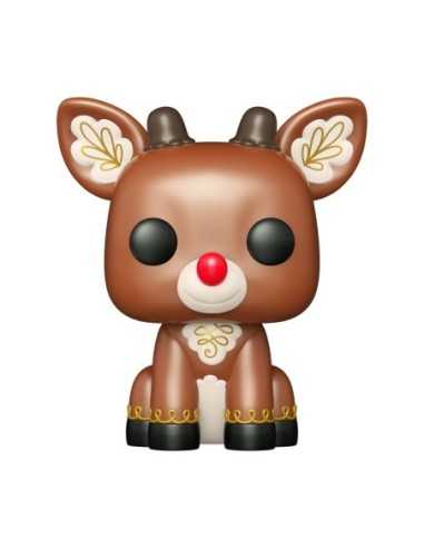 Rudolph the Red-Nosed Reindeer POP! Movies Vinyl Figure Rudolph sitting 9 cm  Funko