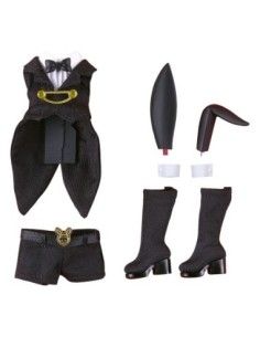 Nendoroid Accessories for Nendoroid Doll Figures Outfit Set: Bunny Suit (Black)  Good Smile Company