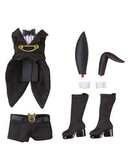 Nendoroid Accessories for Nendoroid Doll Figures Outfit Set: Bunny Suit (Black)