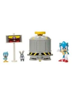 Sonic - The Hedgehog Diorama Playset Level Clear 6 cm