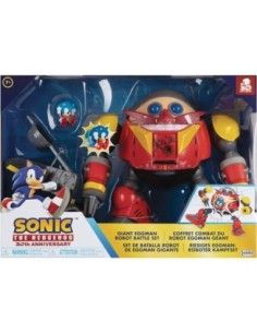 Sonic - The Hedgehog Playset Giant Eggman Robot Battle Set