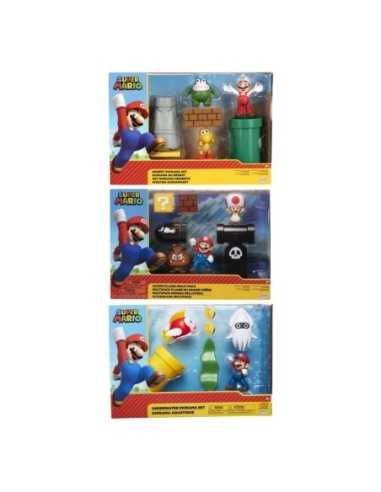 World of Nintendo Super Mario Diorama Set Assortment (6)