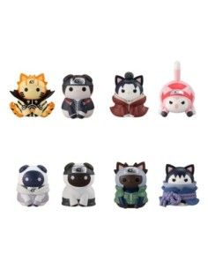 Naruto Shippuden Mega Cat Project Trading 3 cm Nyaruto! Ver. Break out! Fourth Great Ninja War Assortment (8)