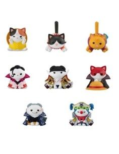 One Piece Mega Cat Project Trading Figure NyanPieceNyan! Ver. Luffy in Wano Kuni 3 cm Assortment (8)  Megahouse