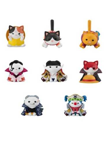 One Piece Mega Cat Project Trading Figure NyanPieceNyan! Ver. Luffy in Wano Kuni 3 cm Assortment (8)