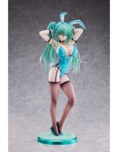 Original Character PVC Statue 1/4 Green Twin Tail Bunny-chan 43 cm  PartyLook