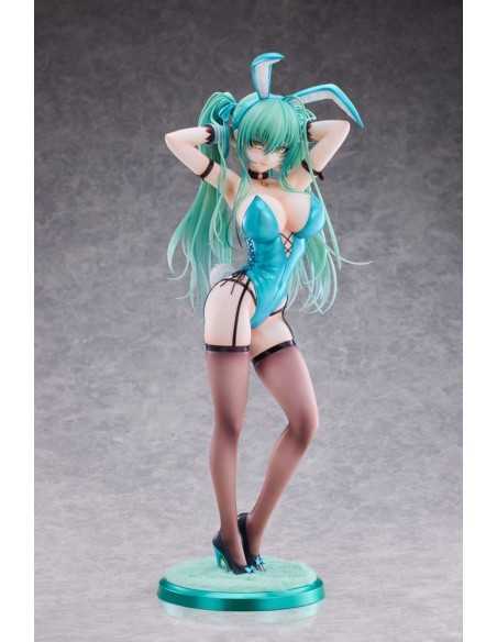 Original Character PVC Statue 1/4 Green Twin Tail Bunny-chan 43 cm