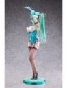 Original Character PVC Statue 1/4 Green Twin Tail Bunny-chan 43 cm  PartyLook