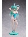 Original Character PVC Statue 1/4 Green Twin Tail Bunny-chan Fishnet Tights Ver. 43 cm  PartyLook