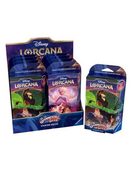 Disney Lorcana TCG Shimmering Skies Starter Decks Display (8) *English Edition*