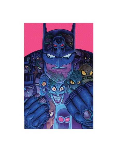 DC Comics Art Print Batman & The Rogues Gallery 41 x 61 cm - unframed