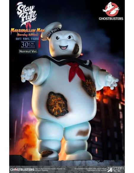 Ghostbusters Soft Vinyl Statue Stay Puft Marshmallow Man Burning Edition Normal Version 30 cm