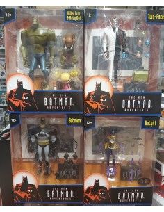 DC Direct Batman Two Face Killer Croc Batgirl Premium Animated Adventures 18cm  McFarlane Toys