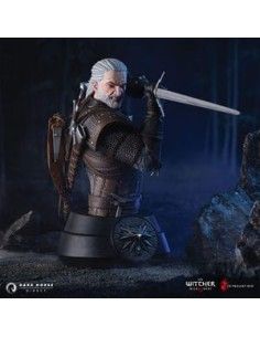 Witcher 3 Wild Hunt Bust Geralt 15 cm  Dark Horse