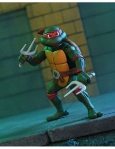 Teenage Mutant Ninja Turtles (Cartoon) Action Figure Ultimate Raphael VHS 18 cm