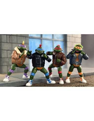 Teenage Mutant Ninja Turtles (Cartoon) Action Figures 4-Pack Punk Turtles 18 cm