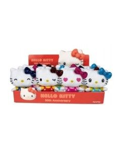 Hello Kitty Plush Figures 16 cm 50th Anniversary Display (24)