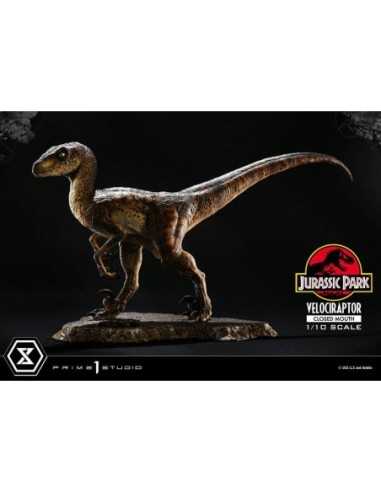 Jurassic Park Prime Collectibles Statue 1/10 Velociraptor Closed Mouth 19 cm