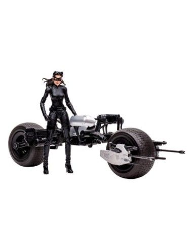 DC Batman Batpod with Catwoman The Dark Knight Rises 36cm  McFarlane Toys