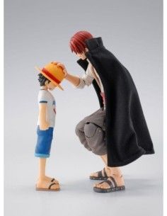 One Piece S.H.Figuarts Action Figure 2-Pack Shanks & Monkey D. Luffy Childhood Ver.  Bandai Tamashii Nations