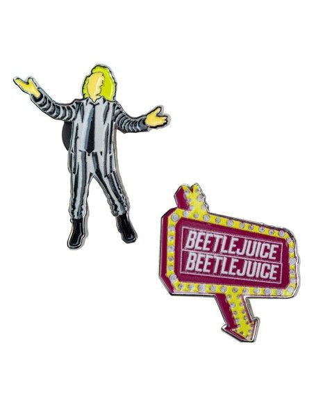 Beetlejuice Pins 2-Pack Beetlejuice  Cinereplicas