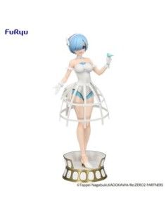 Re: Zero Exceed Creative PVC Statue Rem Cage Dress 22 cm  FURYU