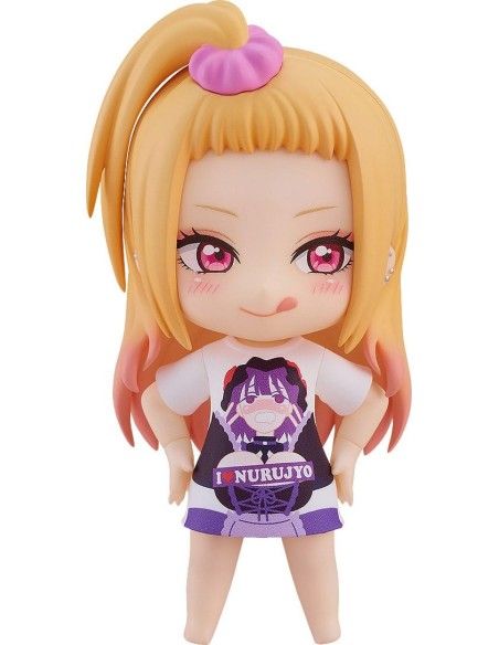 My Dress-Up Darling Nendoroid Action Figure Marin Kitagawa: Slippery Girls Full Graphic T-Shirt Ver. 10 cm  Good Smile Company