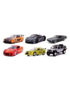 Fast & Furious Diecast Models 1/32 Display (6)  Jada Toys