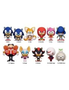 Sonic - The Hedgehog PVC Bag Clips Series 1 Display (24)