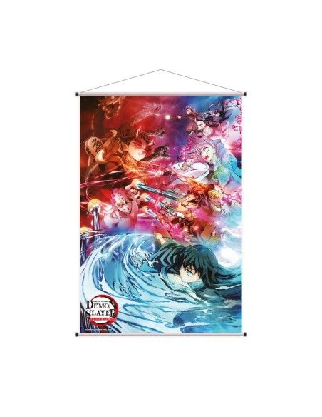 Demon Slayer Wallscroll Swordsmith Village Arc Ver. B 60 x 90 cm  Sakami Merchandise