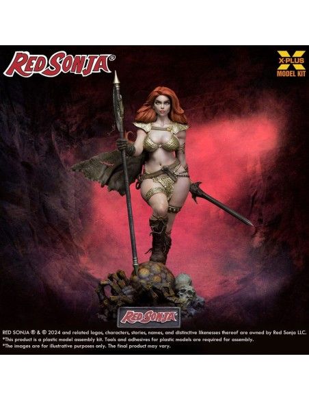 Red Sonja Plastic Model Kit 1/8 Red Sonja 27 cm  X-Plus