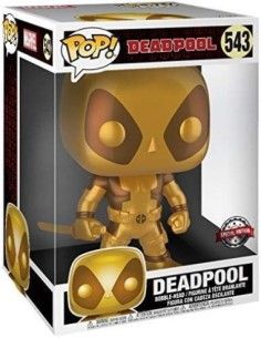 Deadpool Gold Super Sized POP! Vinyl Figure Thumbs Up Gold 25 cm  Funko