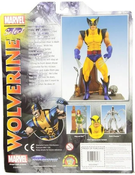 Marvel Wolverine Yellow Costume Action figure 18cm