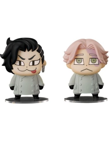 Tokyo Revengers Chibi Figures Hajime Kokonoi & Seishu Inui Bkub Ver. 7 cm