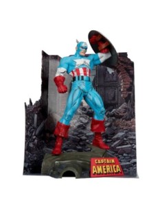 Marvel PVC Statue 1/6 Captain America (The Amazing Spider-Man 323) 28 cm  McFarlane Toys