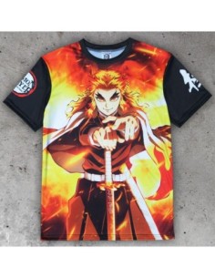 Demon Slayer: Kimetsu no Yaiba T-Shirt Kyojuro Rengoku  POPbuddies