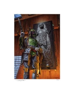 Star Wars Art Print Boba Fett: The Bounty 46 x 61 cm - unframed