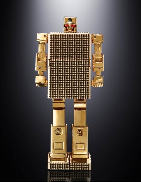 Golden Warrior Gold Lightan Soul of Chogokin Diecast Action Figure GX-32SP Gold Lightan 50th Anniversary Ver. 13 cm