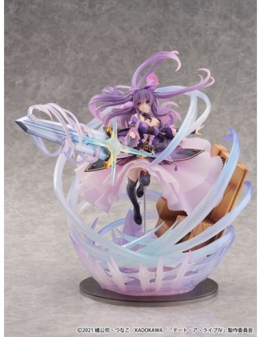 Date A Live IV SHIBUYA SCRAMBLE FIGURE PVC Statue 1/6 Tohka Yatogami Princess Amethyst Dress Ver. 32 cm