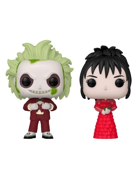 Beetlejuice 2 POP! Animation Vinyl Figures 2-Pack Beetlejuice & Lydia Deetz 9 cm