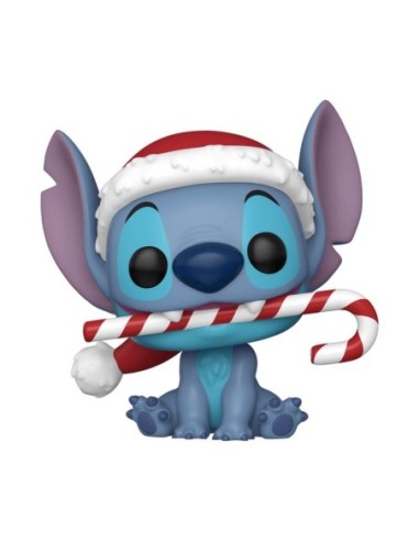 Disney POP! Vinyl Figure Holiday Stitch w/CC 9 cm