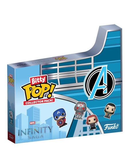 Marvel Bitty POP! Vinyl Figure 12-Pack Infinity Saga 2,5 cm