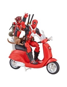 Deadpool Corps Marvel Legends Vehicle with Figure Deadpool with Scooter 15 cm