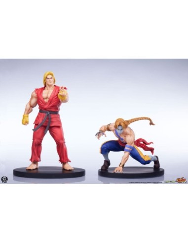 Street Fighter Street Jam Statuen 1/10 Ken & Vega Set