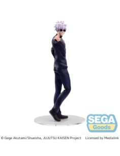 Jujutsu Kaisen Luminasta PVC Statue Kaigyoku/Gyokusetsu "Satoru Gojo" Strong Duo 20 cm  SEGA