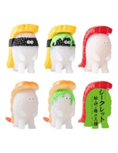 Original Character Mini Figures 1/1 Real Sushi Size 7 cm Sushi Monster Sortiment (6)