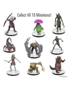 Pathfinder Battles pre-painted Miniatures Wrath of the Wild Battle Brick Assortment (24)  WizKids