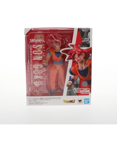 Dragon Ball S.H. Figuarts Super Saiyan God Goku of Virture 14 cm  Bandai Tamashii Nations