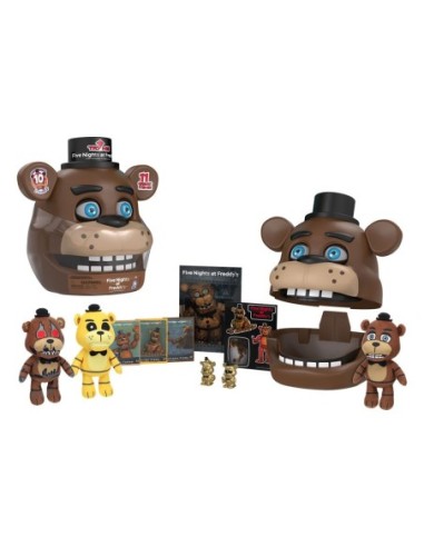 Five Nights at Freddy's Action Figure Freddy Alive Head Bundle